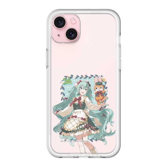 Slim Protection Premium Case［ Hatsune Miku × Kuppy Ramune – Hatsune Miku × Kuppy – Full-body Illustration 1 ］