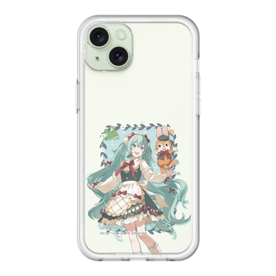 Slim Protection Premium Case［ Hatsune Miku × Kuppy Ramune – Hatsune Miku × Kuppy – Full-body Illustration 1 ］