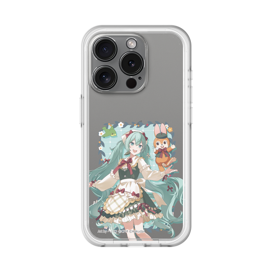 Slim Protection Premium Case［ Hatsune Miku × Kuppy Ramune – Hatsune Miku × Kuppy – Full-body Illustration 1 ］