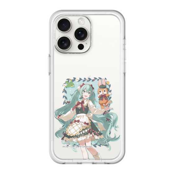 Slim Protection Premium Case［ Hatsune Miku × Kuppy Ramune – Hatsune Miku × Kuppy – Full-body Illustration 1 ］