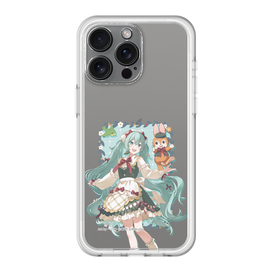 Slim Protection Premium Case［ Hatsune Miku × Kuppy Ramune – Hatsune Miku × Kuppy – Full-body Illustration 1 ］