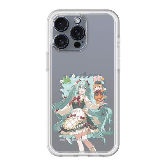 Slim Protection Premium Case［ Hatsune Miku × Kuppy Ramune – Hatsune Miku × Kuppy – Full-body Illustration 1 ］
