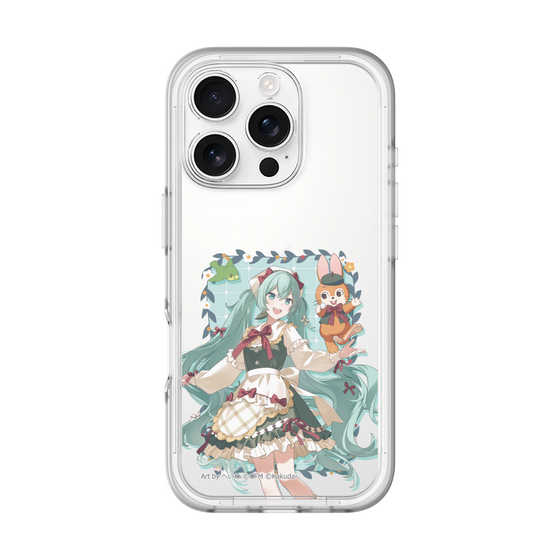 Slim Protection Premium Case［ Hatsune Miku × Kuppy Ramune – Hatsune Miku × Kuppy – Full-body Illustration 1 ］