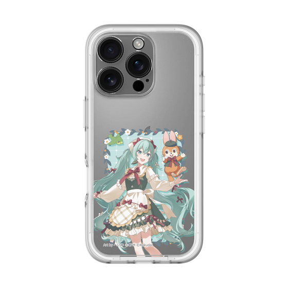 Slim Protection Premium Case［ Hatsune Miku × Kuppy Ramune – Hatsune Miku × Kuppy – Full-body Illustration 1 ］