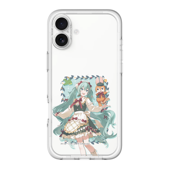 Slim Protection Premium Case［ Hatsune Miku × Kuppy Ramune – Hatsune Miku × Kuppy – Full-body Illustration 1 ］