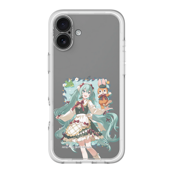 Slim Protection Premium Case［ Hatsune Miku × Kuppy Ramune – Hatsune Miku × Kuppy – Full-body Illustration 1 ］