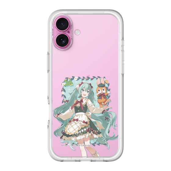 Slim Protection Premium Case［ Hatsune Miku × Kuppy Ramune – Hatsune Miku × Kuppy – Full-body Illustration 1 ］