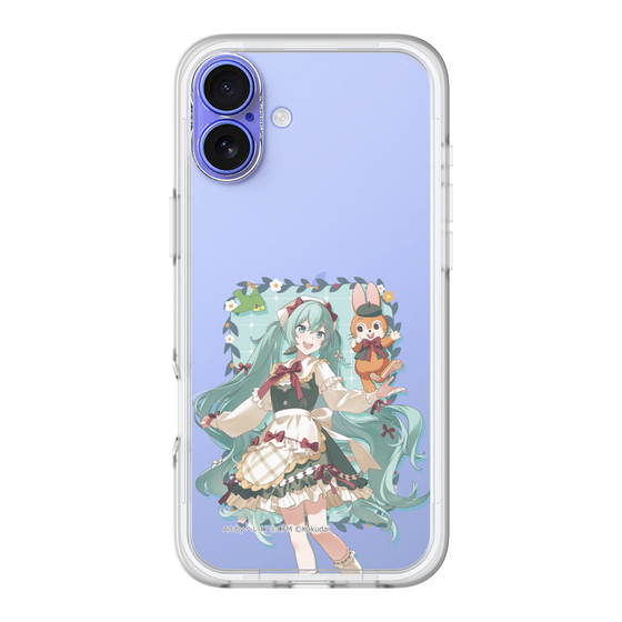 Slim Protection Premium Case［ Hatsune Miku × Kuppy Ramune – Hatsune Miku × Kuppy – Full-body Illustration 1 ］