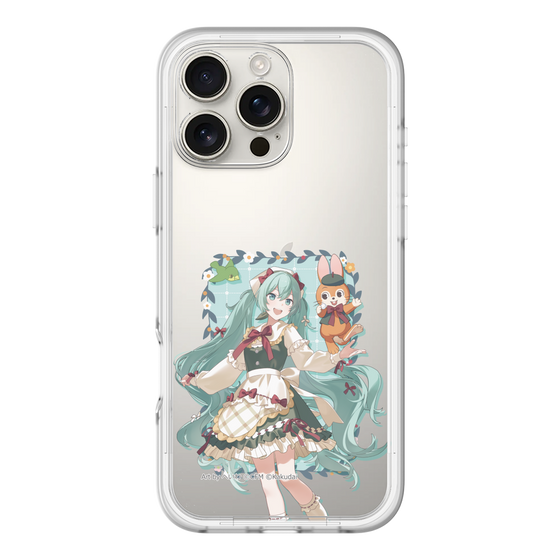 Slim Protection Premium Case［ Hatsune Miku × Kuppy Ramune – Hatsune Miku × Kuppy – Full-body Illustration 1 ］