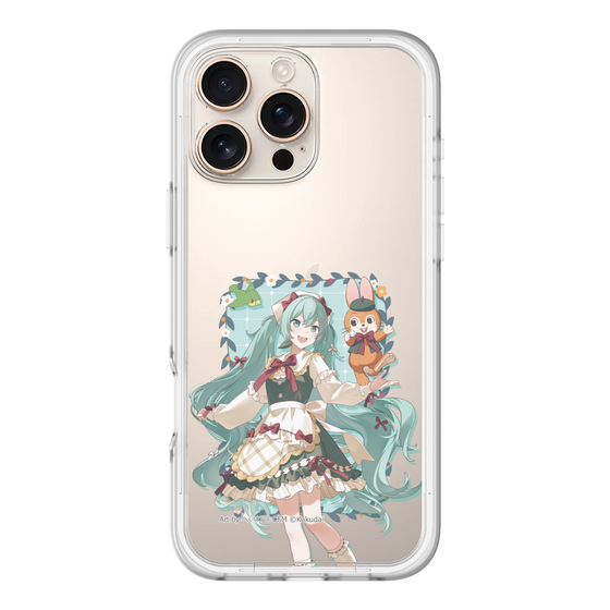 Slim Protection Premium Case［ Hatsune Miku × Kuppy Ramune – Hatsune Miku × Kuppy – Full-body Illustration 1 ］