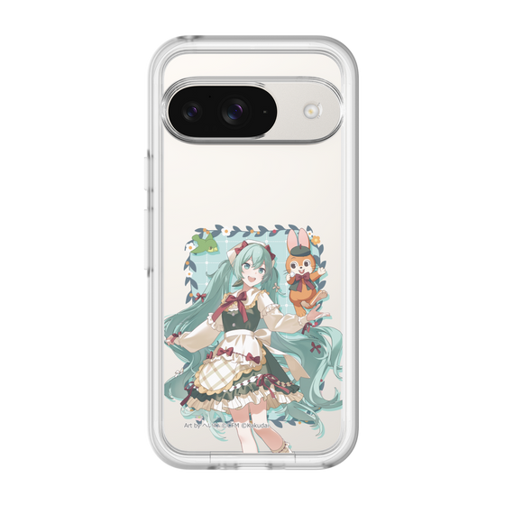 Slim Protection Premium Case［ Hatsune Miku × Kuppy Ramune – Hatsune Miku × Kuppy – Full-body Illustration 1 ］