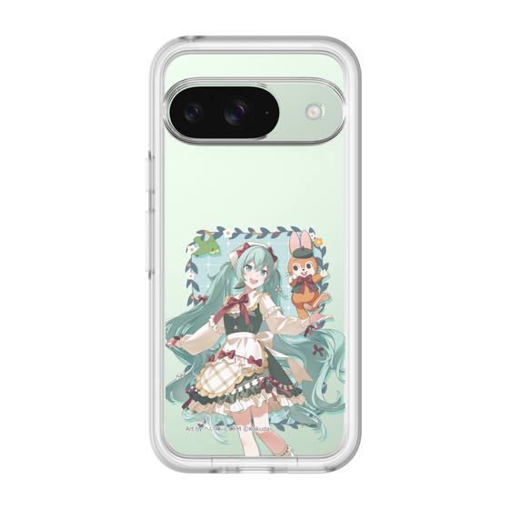 Slim Protection Premium Case［ Hatsune Miku × Kuppy Ramune – Hatsune Miku × Kuppy – Full-body Illustration 1 ］