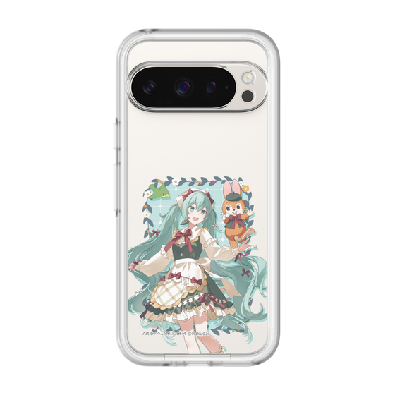 Slim Protection Premium Case［ Hatsune Miku × Kuppy Ramune – Hatsune Miku × Kuppy – Full-body Illustration 1 ］