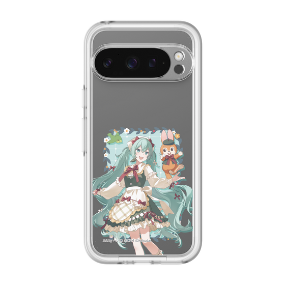 Slim Protection Premium Case［ Hatsune Miku × Kuppy Ramune – Hatsune Miku × Kuppy – Full-body Illustration 1 ］