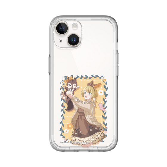 Slim Protection Premium Case［ Hatsune Miku × Kuppy Ramune – Kagamine Rin × Ram – Full-body Illustration 1 ］