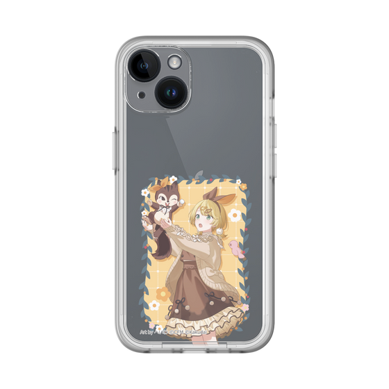 Slim Protection Premium Case［ Hatsune Miku × Kuppy Ramune – Kagamine Rin × Ram – Full-body Illustration 1 ］