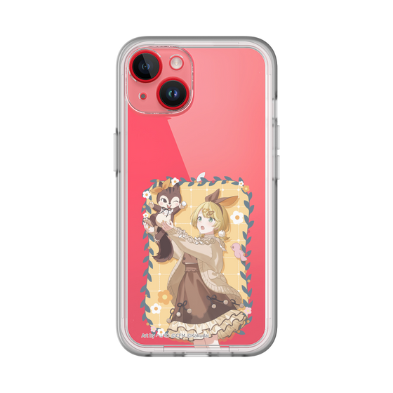 Slim Protection Premium Case［ Hatsune Miku × Kuppy Ramune – Kagamine Rin × Ram – Full-body Illustration 1 ］