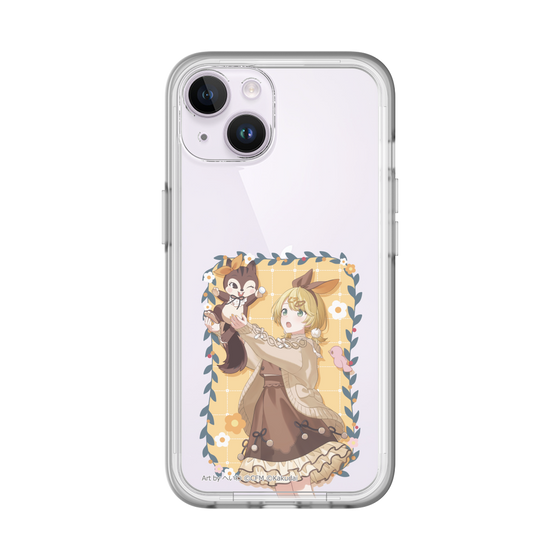 Slim Protection Premium Case［ Hatsune Miku × Kuppy Ramune – Kagamine Rin × Ram – Full-body Illustration 1 ］
