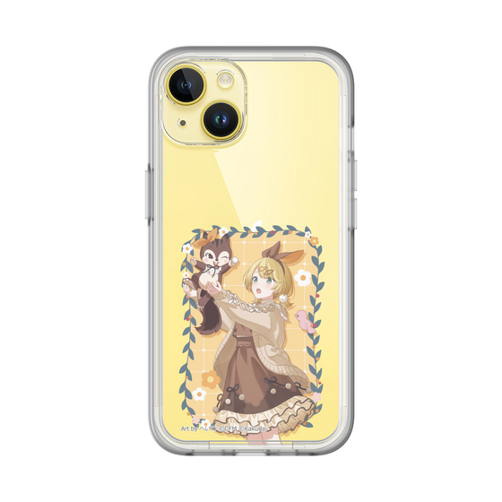 Slim Protection Premium Case［ Hatsune Miku × Kuppy Ramune – Kagamine Rin × Ram – Full-body Illustration 1 ］