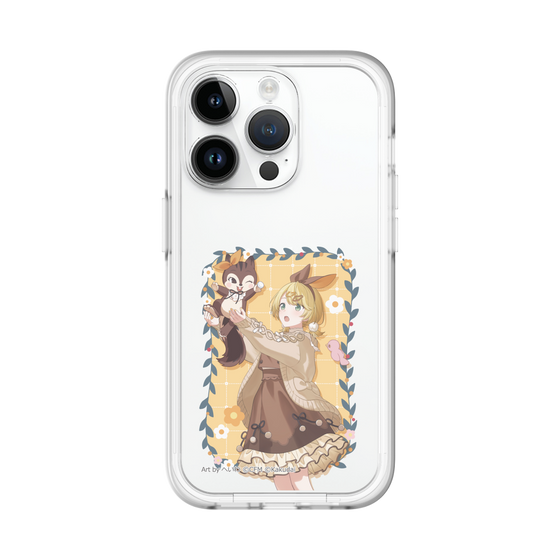 Slim Protection Premium Case［ Hatsune Miku × Kuppy Ramune – Kagamine Rin × Ram – Full-body Illustration 1 ］