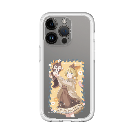 Slim Protection Premium Case［ Hatsune Miku × Kuppy Ramune – Kagamine Rin × Ram – Full-body Illustration 1 ］