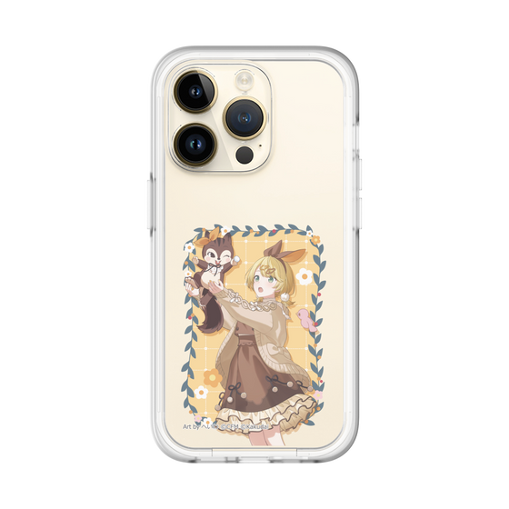 Slim Protection Premium Case［ Hatsune Miku × Kuppy Ramune – Kagamine Rin × Ram – Full-body Illustration 1 ］