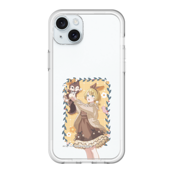 Slim Protection Premium Case［ Hatsune Miku × Kuppy Ramune – Kagamine Rin × Ram – Full-body Illustration 1 ］