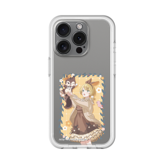 Slim Protection Premium Case［ Hatsune Miku × Kuppy Ramune – Kagamine Rin × Ram – Full-body Illustration 1 ］