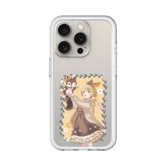 Slim Protection Premium Case［ Hatsune Miku × Kuppy Ramune – Kagamine Rin × Ram – Full-body Illustration 1 ］