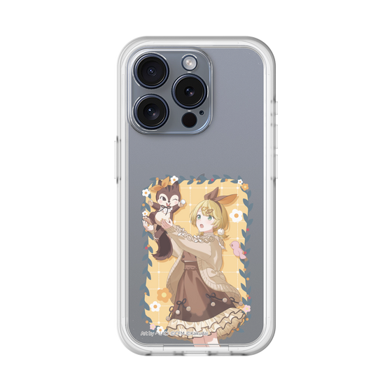 Slim Protection Premium Case［ Hatsune Miku × Kuppy Ramune – Kagamine Rin × Ram – Full-body Illustration 1 ］