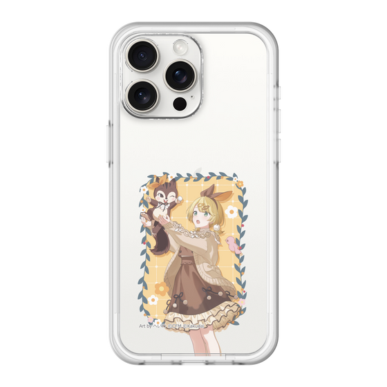 Slim Protection Premium Case［ Hatsune Miku × Kuppy Ramune – Kagamine Rin × Ram – Full-body Illustration 1 ］