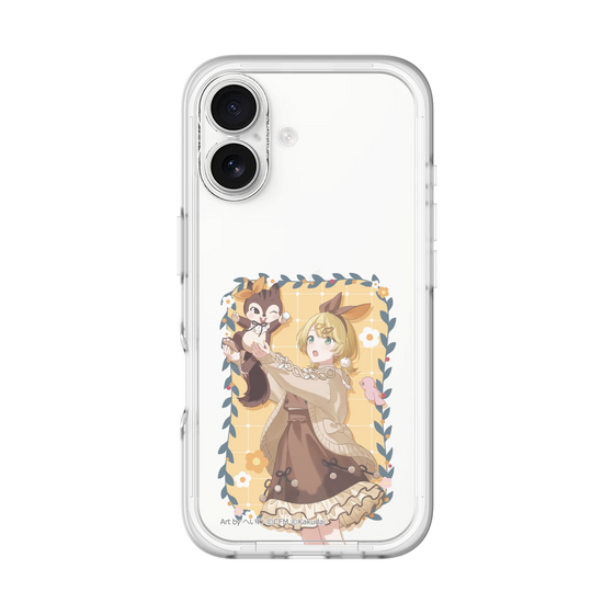 Slim Protection Premium Case［ Hatsune Miku × Kuppy Ramune – Kagamine Rin × Ram – Full-body Illustration 1 ］