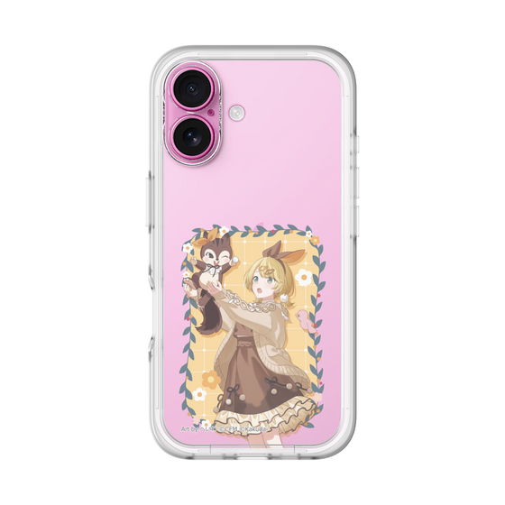 Slim Protection Premium Case［ Hatsune Miku × Kuppy Ramune – Kagamine Rin × Ram – Full-body Illustration 1 ］