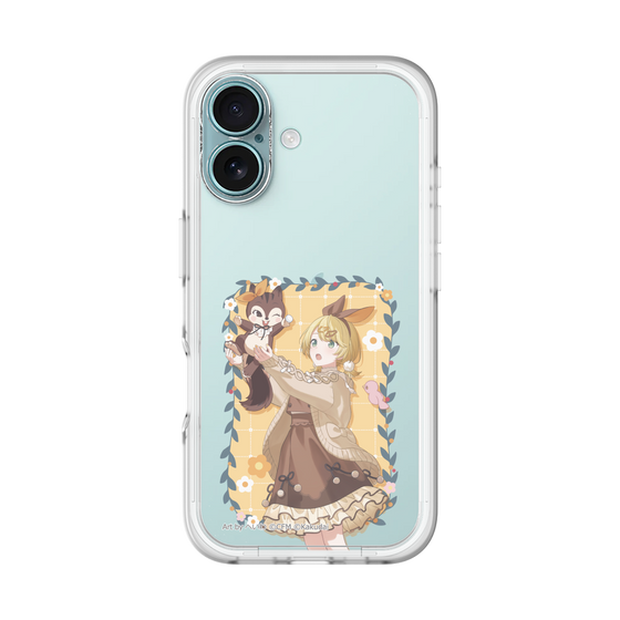Slim Protection Premium Case［ Hatsune Miku × Kuppy Ramune – Kagamine Rin × Ram – Full-body Illustration 1 ］