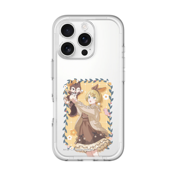 Slim Protection Premium Case［ Hatsune Miku × Kuppy Ramune – Kagamine Rin × Ram – Full-body Illustration 1 ］
