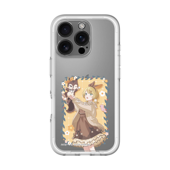 Slim Protection Premium Case［ Hatsune Miku × Kuppy Ramune – Kagamine Rin × Ram – Full-body Illustration 1 ］