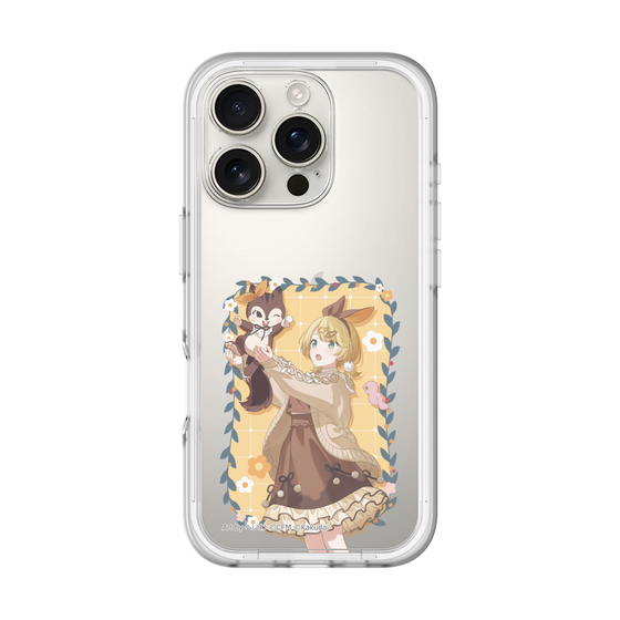 Slim Protection Premium Case［ Hatsune Miku × Kuppy Ramune – Kagamine Rin × Ram – Full-body Illustration 1 ］