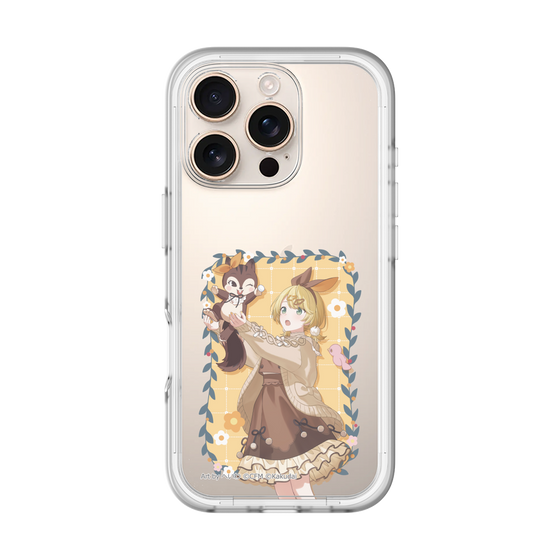 Slim Protection Premium Case［ Hatsune Miku × Kuppy Ramune – Kagamine Rin × Ram – Full-body Illustration 1 ］