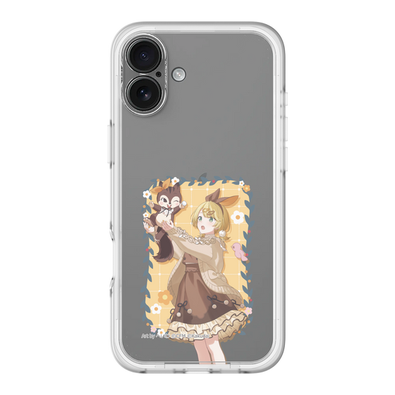 Slim Protection Premium Case［ Hatsune Miku × Kuppy Ramune – Kagamine Rin × Ram – Full-body Illustration 1 ］