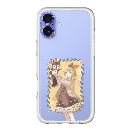 Slim Protection Premium Case［ Hatsune Miku × Kuppy Ramune – Kagamine Rin × Ram – Full-body Illustration 1 ］