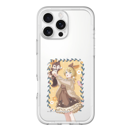 Slim Protection Premium Case［ Hatsune Miku × Kuppy Ramune – Kagamine Rin × Ram – Full-body Illustration 1 ］
