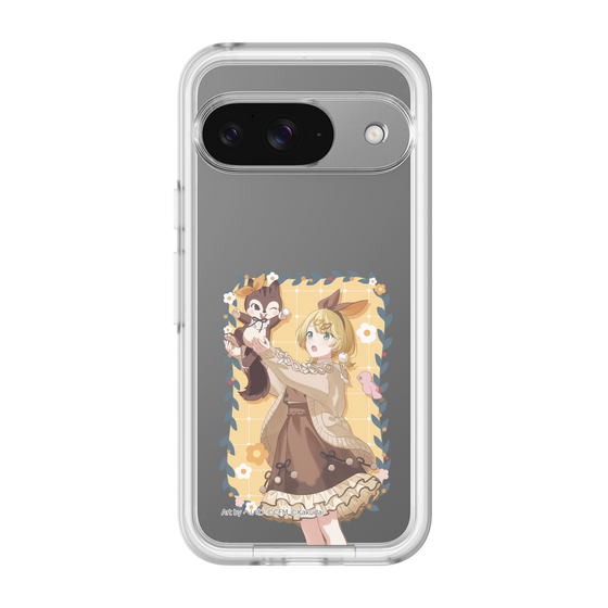 Slim Protection Premium Case［ Hatsune Miku × Kuppy Ramune – Kagamine Rin × Ram – Full-body Illustration 1 ］