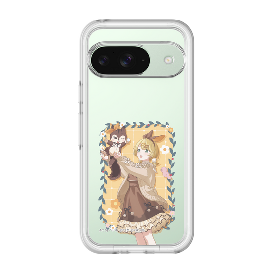 Slim Protection Premium Case［ Hatsune Miku × Kuppy Ramune – Kagamine Rin × Ram – Full-body Illustration 1 ］