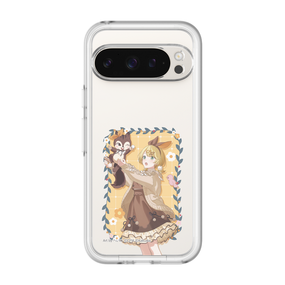 Slim Protection Premium Case［ Hatsune Miku × Kuppy Ramune – Kagamine Rin × Ram – Full-body Illustration 1 ］