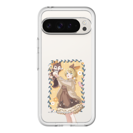 Slim Protection Premium Case［ Hatsune Miku × Kuppy Ramune – Kagamine Rin × Ram – Full-body Illustration 1 ］