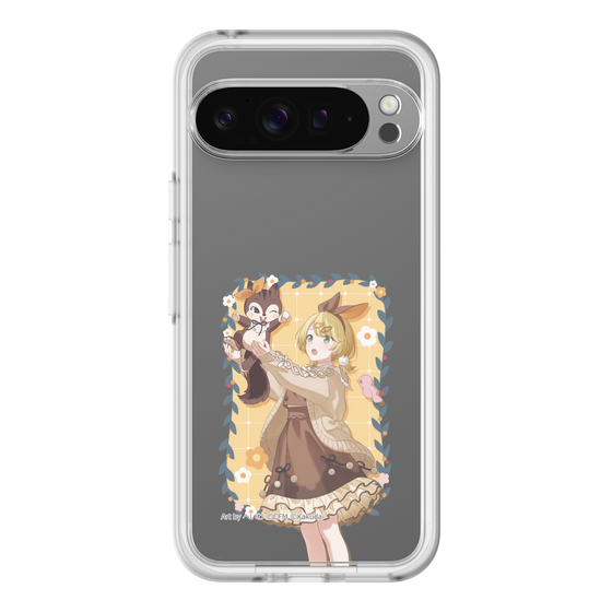 Slim Protection Premium Case［ Hatsune Miku × Kuppy Ramune – Kagamine Rin × Ram – Full-body Illustration 1 ］