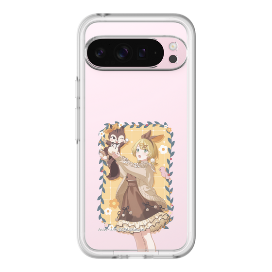 Slim Protection Premium Case［ Hatsune Miku × Kuppy Ramune – Kagamine Rin × Ram – Full-body Illustration 1 ］