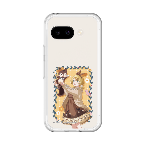 Slim Protection Premium Case［ Hatsune Miku × Kuppy Ramune – Kagamine Rin × Ram – Full-body Illustration 1 ］