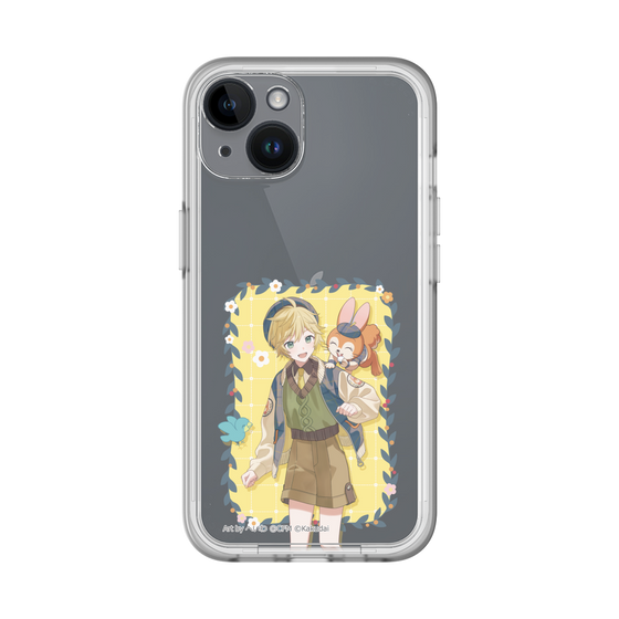 Slim Protection Premium Case［ Hatsune Miku × Kuppy Ramune – Kagamine Len × Kuppy – Full-body Illustration 1 ］