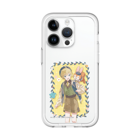 Slim Protection Premium Case［ Hatsune Miku × Kuppy Ramune – Kagamine Len × Kuppy – Full-body Illustration 1 ］